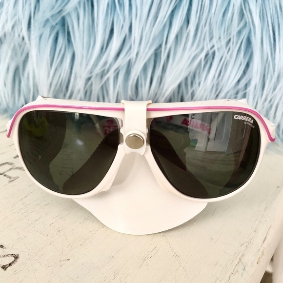 Carrera, Vintage, 1980s, Glacier, Sunglasses, Ski Glasses, Austria, W/ Case RARE - Picture 2 of 16